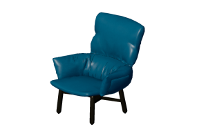 3D Sessel und Sofas - Stoffsessel - Cappellini - Lud&rsquo;o - LU3