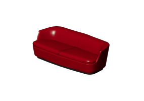 Poltronas y Sof&aacute;s 3D - Sof&aacute; de tela - Cappellini - Orla - ORL2