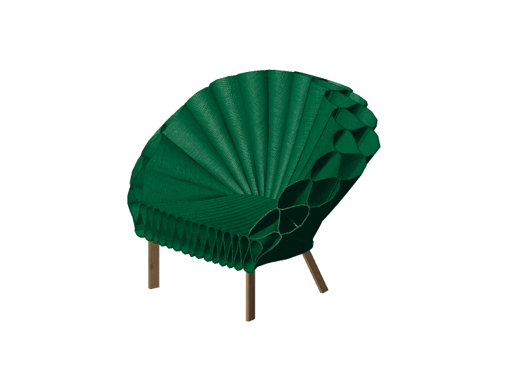 Chairs and Sofas 3D - Fabric Armchair - Cappellini -... Chairs and Sofas 3D - Fabric Armchair - Cappellini -...