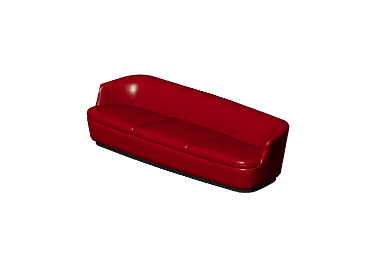Divans 3D - Canapé en tissu - Cappellini - Orla - ORL3 -... Divans 3D - Canapé en tissu - Cappellini - Orla - ORL3 -...