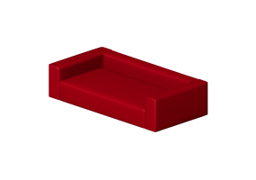 Sof&aacute;s 3D - Sof&aacute; em tecido - Cappellini - Panda Sofa - PALX25