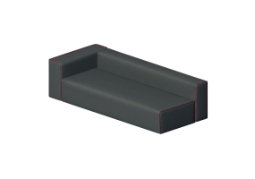 Divans 3D - Canap&eacute; en tissu - Cappellini - Panda Sofa - PALR22BD