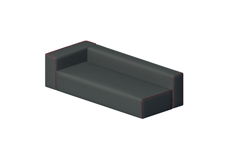 Divani 3D - Divano in tessuto - Cappellini - Panda Sofa -... Divani 3D - Divano in tessuto - Cappellini - Panda Sofa -...