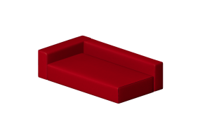 Chairs and Sofas 3D - Fabric Sofa - Cappellini - Panda Sofa - PALX22BD