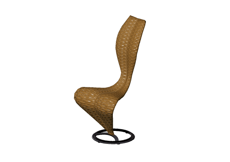 Chairs and Sofas 3D - Vimini Weaved Armchair- Cappellini -... Chairs and Sofas 3D - Vimini Weaved Armchair- Cappellini -...