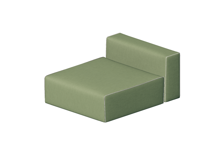 Poltronas y Sofás 3D - Sofá de tela - Cappellini - Panda... Poltronas y Sofás 3D - Sofá de tela - Cappellini - Panda...