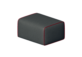 Sof&aacute;s 3D - Pufe em tecido - Cappellini - Panda Sofa - PALC30