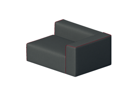 Sof&aacute;s 3D - Sof&aacute; em tecido - Cappellini - Panda Sofa - PALR12AC