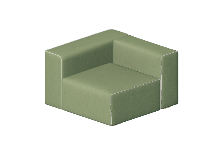 3D Sofa - Fabric Sofa - Cappellini - Panda Sofa - PALR95BD... 3D Sofa - Fabric Sofa - Cappellini - Panda Sofa - PALR95BD...