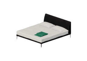 Camas 3D - Cama de casal - Cappellini - Bed - B180