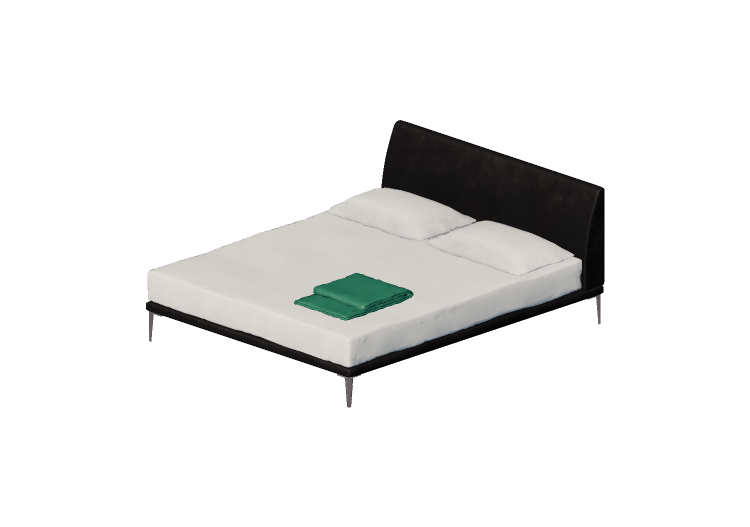 Lits 3D - Lit deux places - Cappellini - Bed - NB170 -... Lits 3D - Lit deux places - Cappellini - Bed - NB170 -...