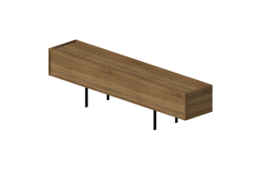 Armoires 3D - Buffet en bois - Cappellini - Lochness - LH1