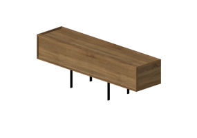 Armadi 3D - Madia in legno - Cappellini - Lochness - LH2