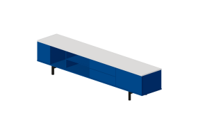 Muebles 3D - Mueble de madera - Cappellini - Easy - EAS11