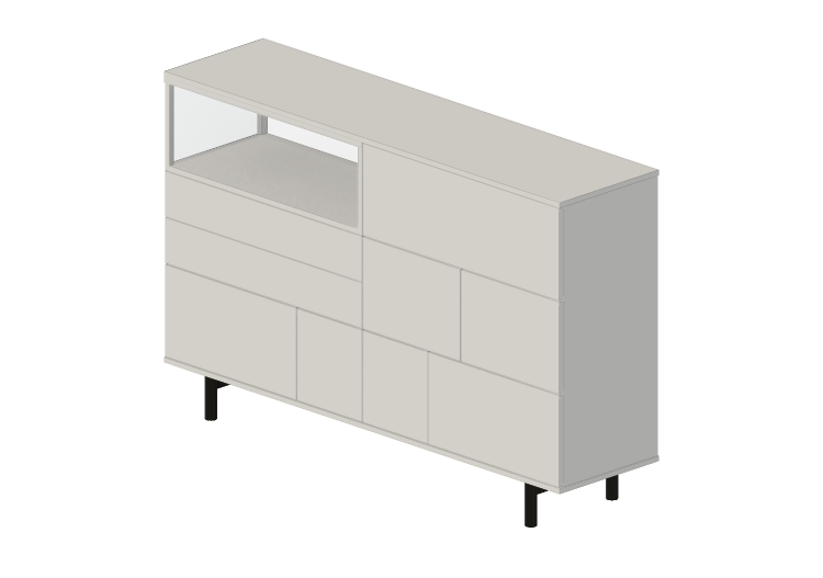 Meubles 3D - Meuble en bois - Cappellini - Easy - EAS20 -... Meubles 3D - Meuble en bois - Cappellini - Easy - EAS20 -...