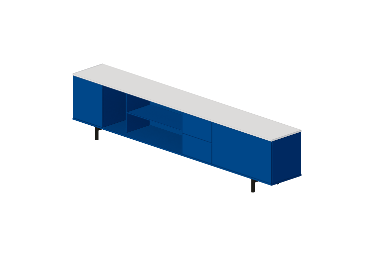 Móveis 3D - Móvel de madeira - Cappellini - Easy - EAS19 -... Móveis 3D - Móvel de madeira - Cappellini - Easy - EAS19 -...