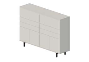Meubles 3D - Meuble en bois - Cappellini - Easy - EAS15