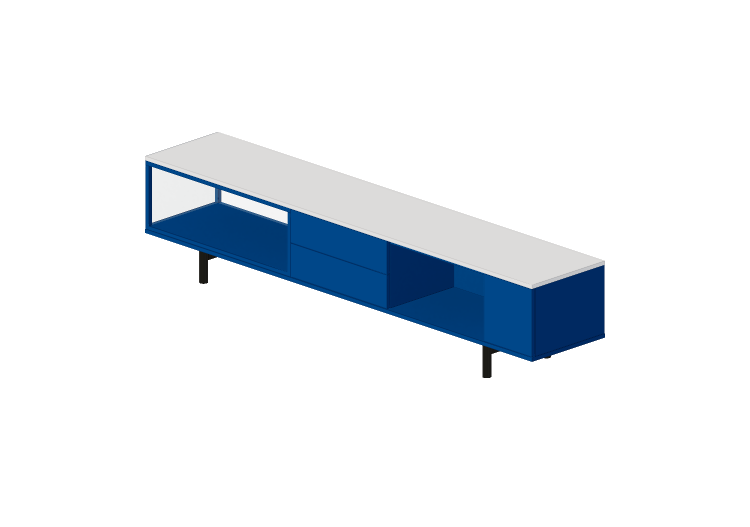 Muebles 3D - Mueble de madera - Cappellini - Easy - EAS4 -... Muebles 3D - Mueble de madera - Cappellini - Easy - EAS4 -...