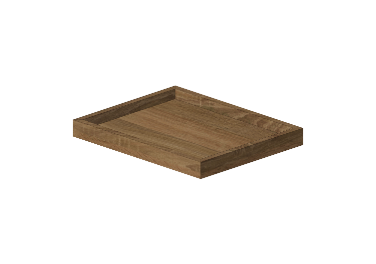 Accesorios 3D - Estantería de madera - Cappellini -... Accesorios 3D - Estantería de madera - Cappellini -...