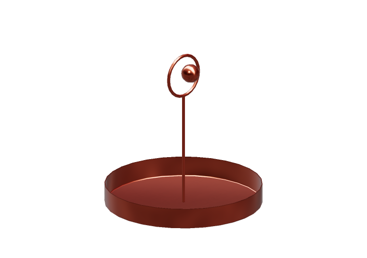 Accessoires 3D - Plateau en métal - Cappellini - Off the... Accessoires 3D - Plateau en métal - Cappellini - Off the...