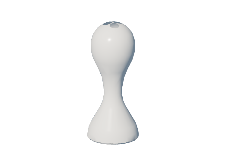 Accessori 3D - Vaso in ceramica - Cappellini - Newson -... Accessori 3D - Vaso in ceramica - Cappellini - Newson -...
