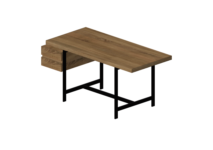 Bureaux 3D - Bureau en bois - Cappellini - Lochness - LH9L... Bureaux 3D - Bureau en bois - Cappellini - Lochness - LH9L...