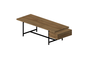 3D Desks - Wood Desk - Cappellini - Lochness - LH8R
