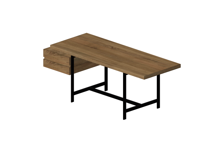 3D Schreibtische - Schreibtisch aus Holz - Cappellini -... 3D Schreibtische - Schreibtisch aus Holz - Cappellini -...