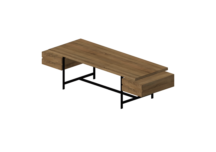 Scrivanie 3D - Scrivania in legno - Cappellini - Lochness -... Scrivanie 3D - Scrivania in legno - Cappellini - Lochness -...