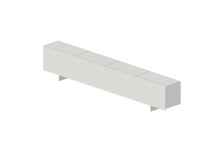 Bookshelves and Containers 3D - Lacquered wooden container... Bookshelves and Containers 3D - Lacquered wooden container...