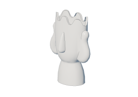 Vases and Ceramics 3D - Ceramic vase - Cappellini - Diavoletti Family - PO1802