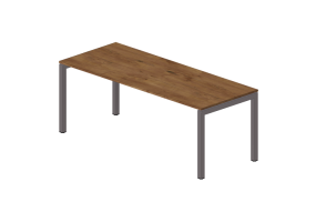 3D Tables - Rectangular wood table - Casala - Boxter - 6850 - 83
