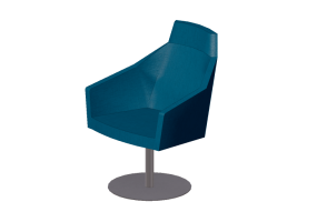 Chairs and Sofas 3D - Armchair with fabric lining - Casala - Parker V - 4742 - 11