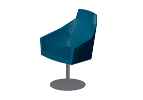 Chairs and Sofas 3D - Armchair with fabric lining - Casala - Parker V - 2742 - 11