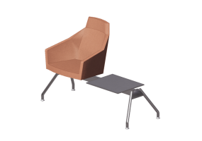 Divans 3D - Fauteuil en tissu - Casala - Parker