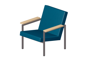 Poltronas y Sof&aacute;s 3D - Sill&oacute;n de tela - Casala - Siesta Lounge &ndash; 030 - 10