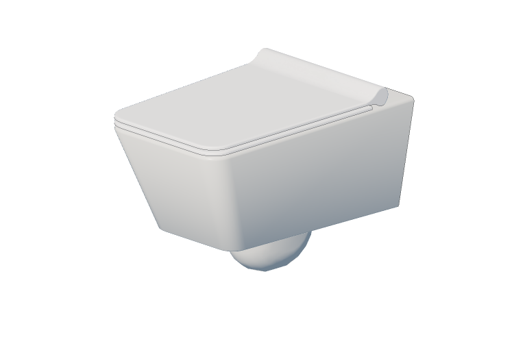 Vase 3D - Cuvette suspendue - Catalano - Proiezioni -... Vase 3D - Cuvette suspendue - Catalano - Proiezioni -...