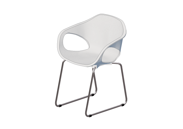 Sedie 3D - Sedia in plastica - Cavaletti - Stay - 33107 A -... Sedie 3D - Sedia in plastica - Cavaletti - Stay - 33107 A -...