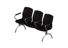 3D Chairs - Fabric chairs - Cavaletti - Slim -18010 B