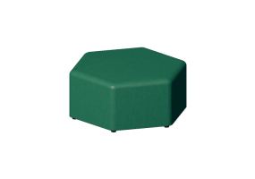 Sedie 3D - Pouf in tessuto - Cavaletti - Fun - Basso
