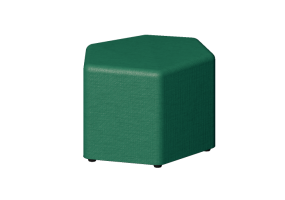 Chaises 3D - Pouf en tissu - Cavaletti - Fun - Moyen