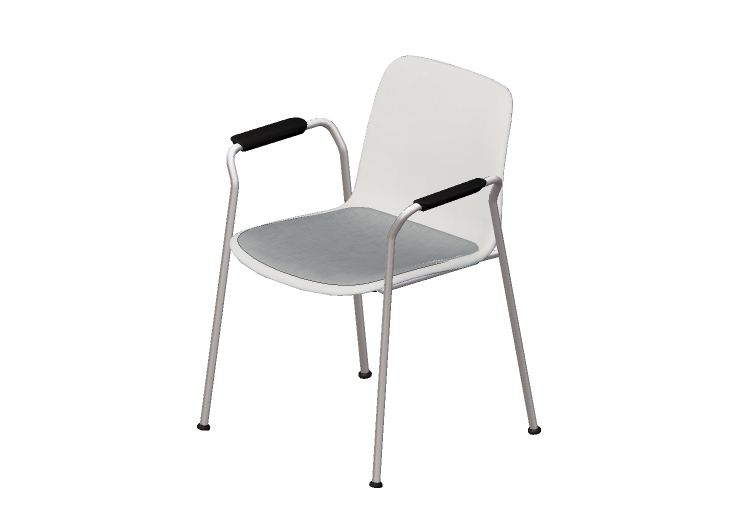 Sedie 3D - Sedia con seduta in plastica - Cavaletti - Match... Sedie 3D - Sedia con seduta in plastica - Cavaletti - Match...