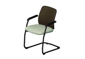 Sedie 3D - Sedia con seduta in tessuto - Cavaletti - Idea - 40206