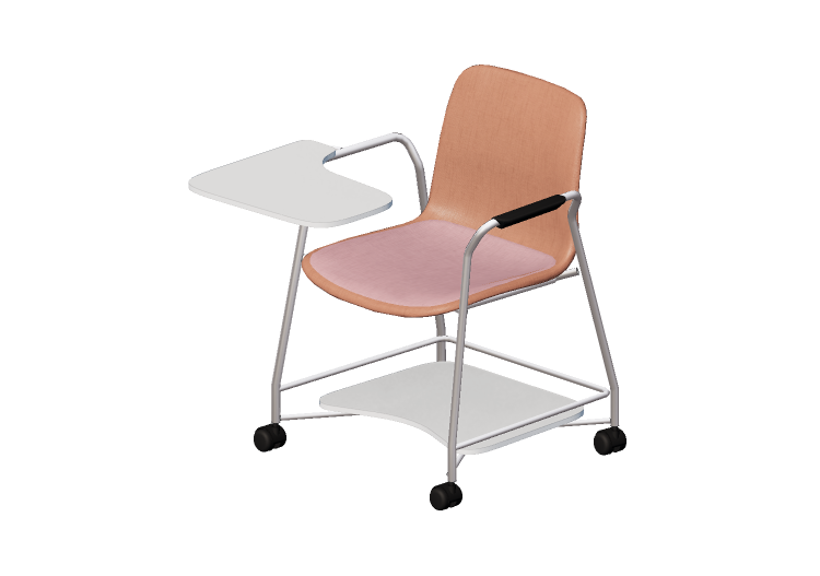 Chaises 3D - Chaise avec assise en tissu - Cavaletti -... Chaises 3D - Chaise avec assise en tissu - Cavaletti -...