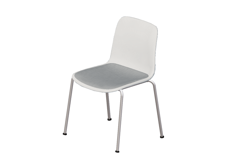 3D Chairs - Chair with plastic seat - Cavaletti - Match -... 3D Chairs - Chair with plastic seat - Cavaletti - Match -...