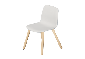 Sedie 3D - Sedia con seduta in plastica - Cavaletti - Match - 46306