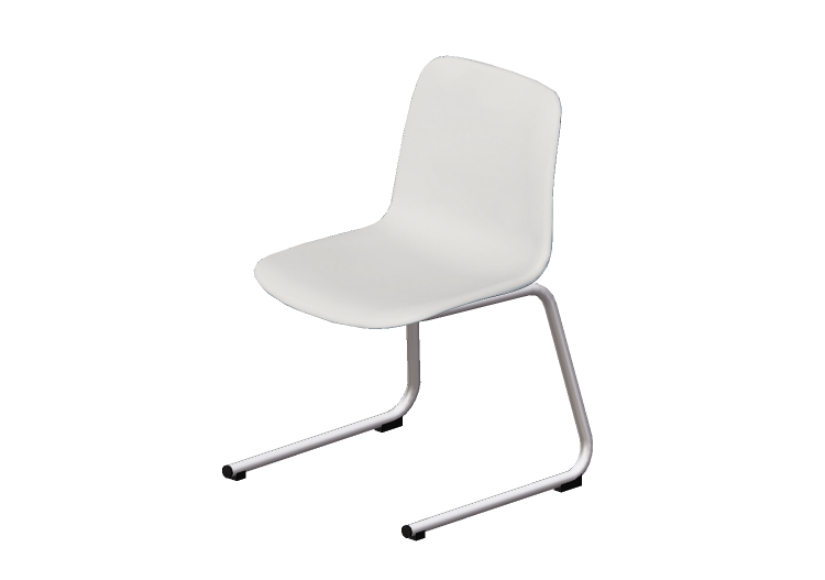 Sillas 3D - Silla con asiento de plástico - Cavaletti -... Sillas 3D - Silla con asiento de plástico - Cavaletti -...