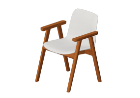 Sillas 3D - Silla con asiento de pl&aacute;stico - Cavaletti - Match - 46406