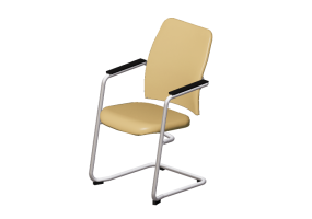 3D Chairs - Chair with leather seat - Cavaletti - New Net - 16506