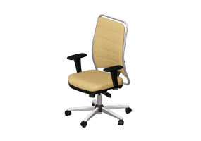 Sillas 3D - Silla con asiento de cuero - Cavaletti - New Net - 16501